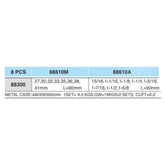 Hans 88610 1" Drive Impact Deep Socket Wrench Set | Hans by KHM Megatools Corp.